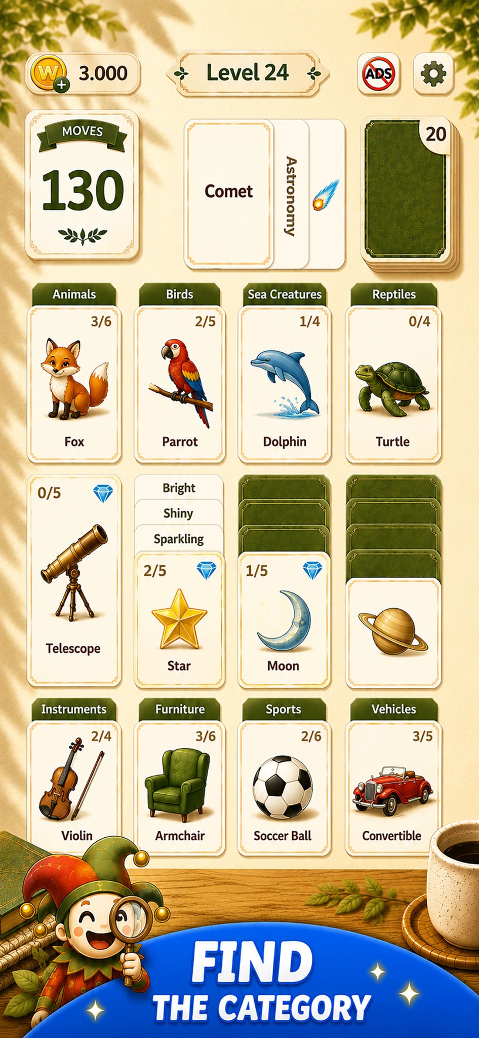 Solitaire Word Adventure category screenshot